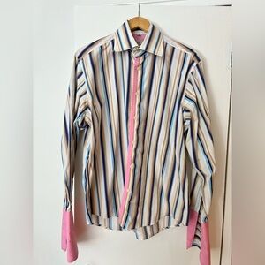DEBE Mens Dress Shirt